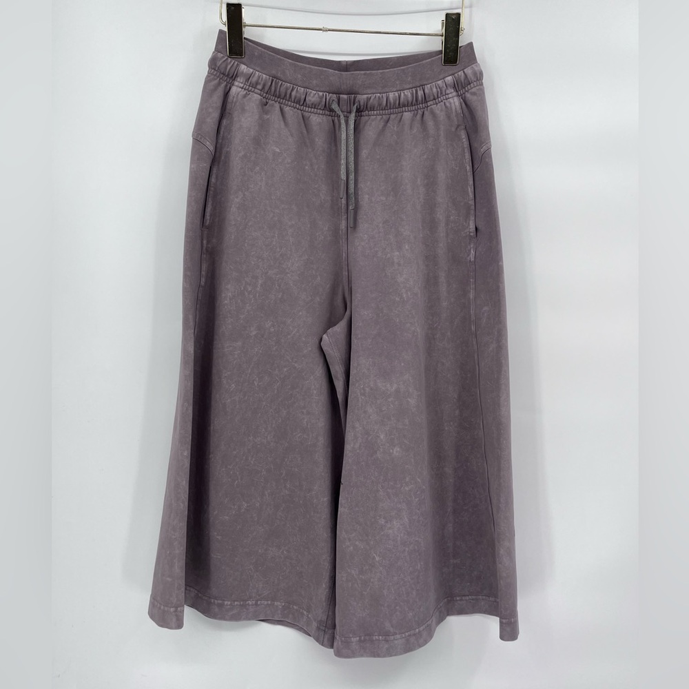 lululemon athletica Light Gray Wide Leg Culottes - Picture 3 of 9